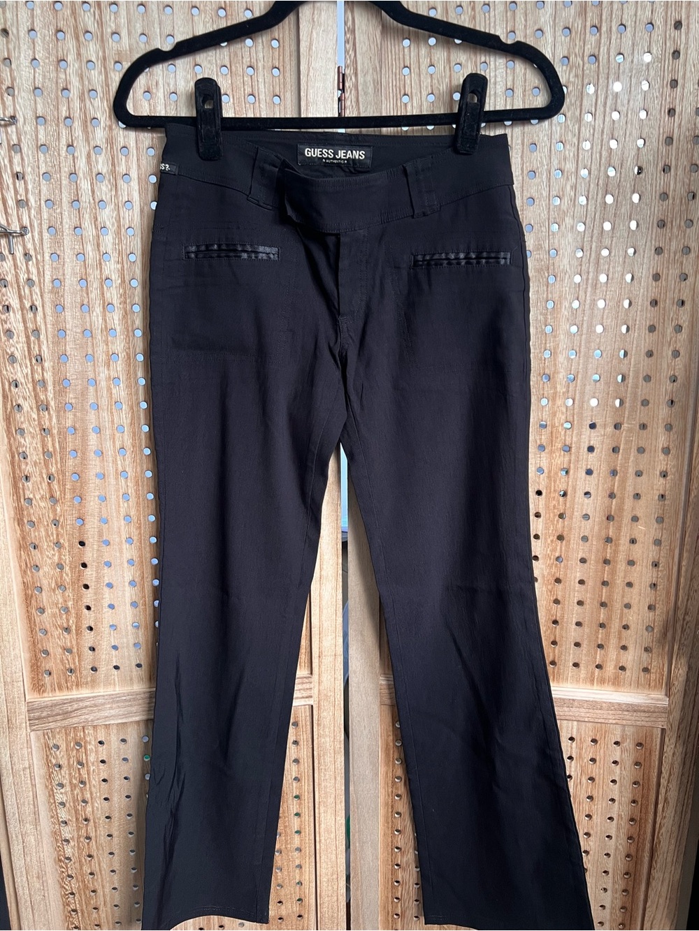 Vintage Guess Jeans | Black Slacks | Size 24